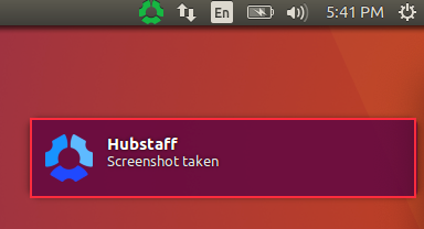 screenshots are being taken linux
