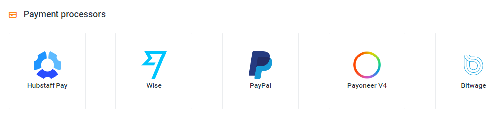 How To Set Up PayPal Payroll in Hubstaff Payment Processors
