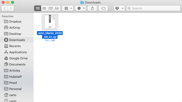 Hubstaff ScreenshotViewer - Open downlowaded screenshots archive