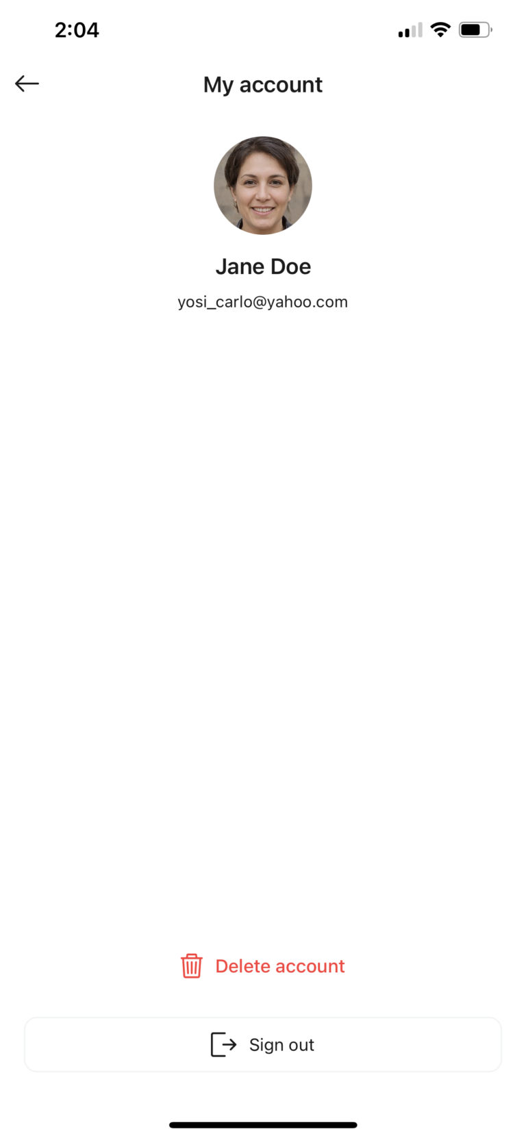 Sign Out From the Mobile App Hubstaff Support