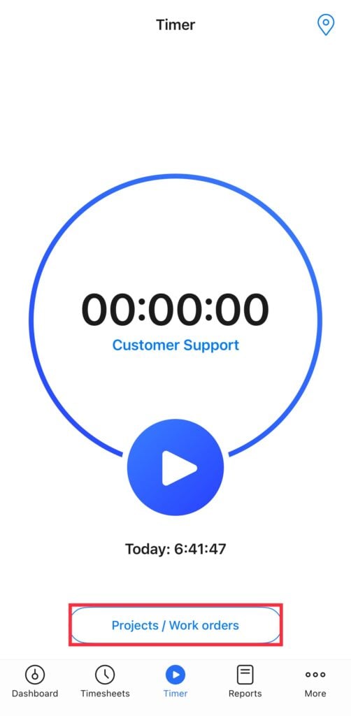 Projectworkorders mobileapp