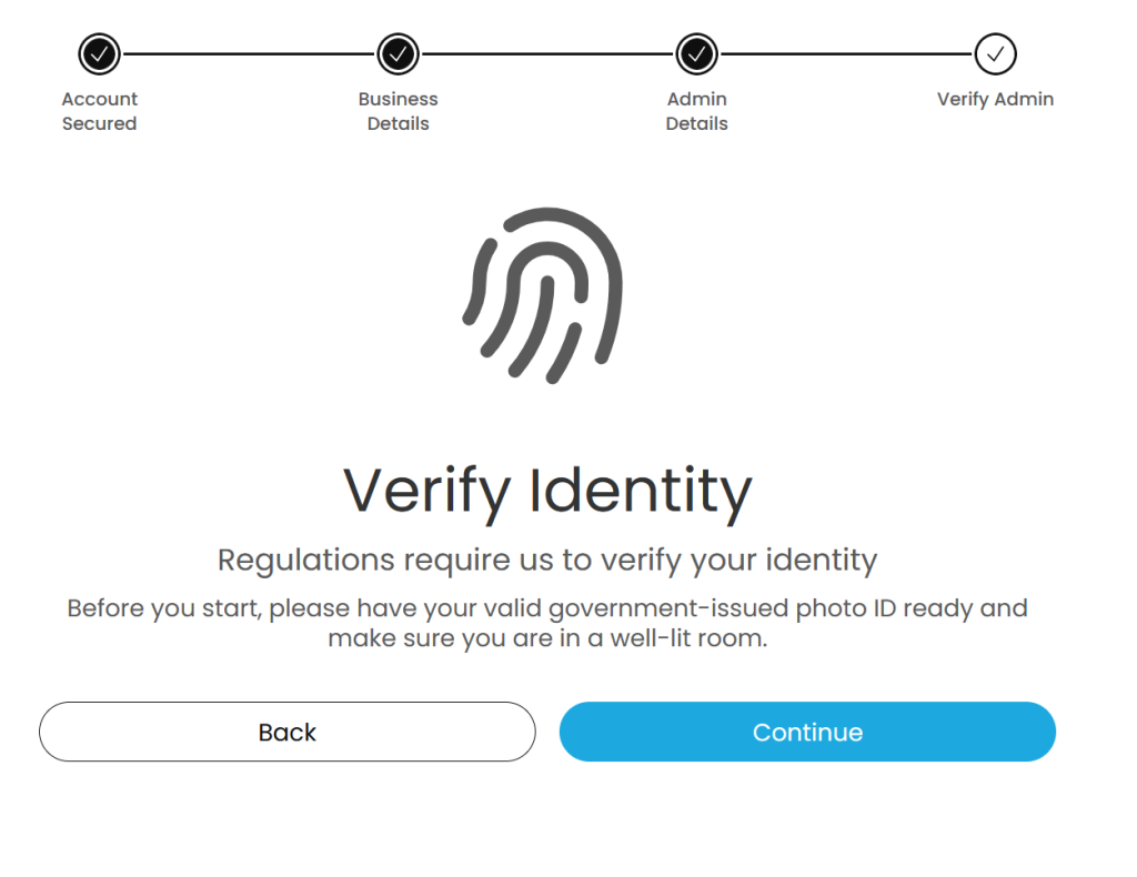 bitwage verify identity