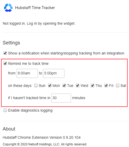 Time Tracking Reminder in Hubstaff - Hubstaff Support