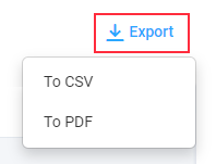 Manual time edit report Export