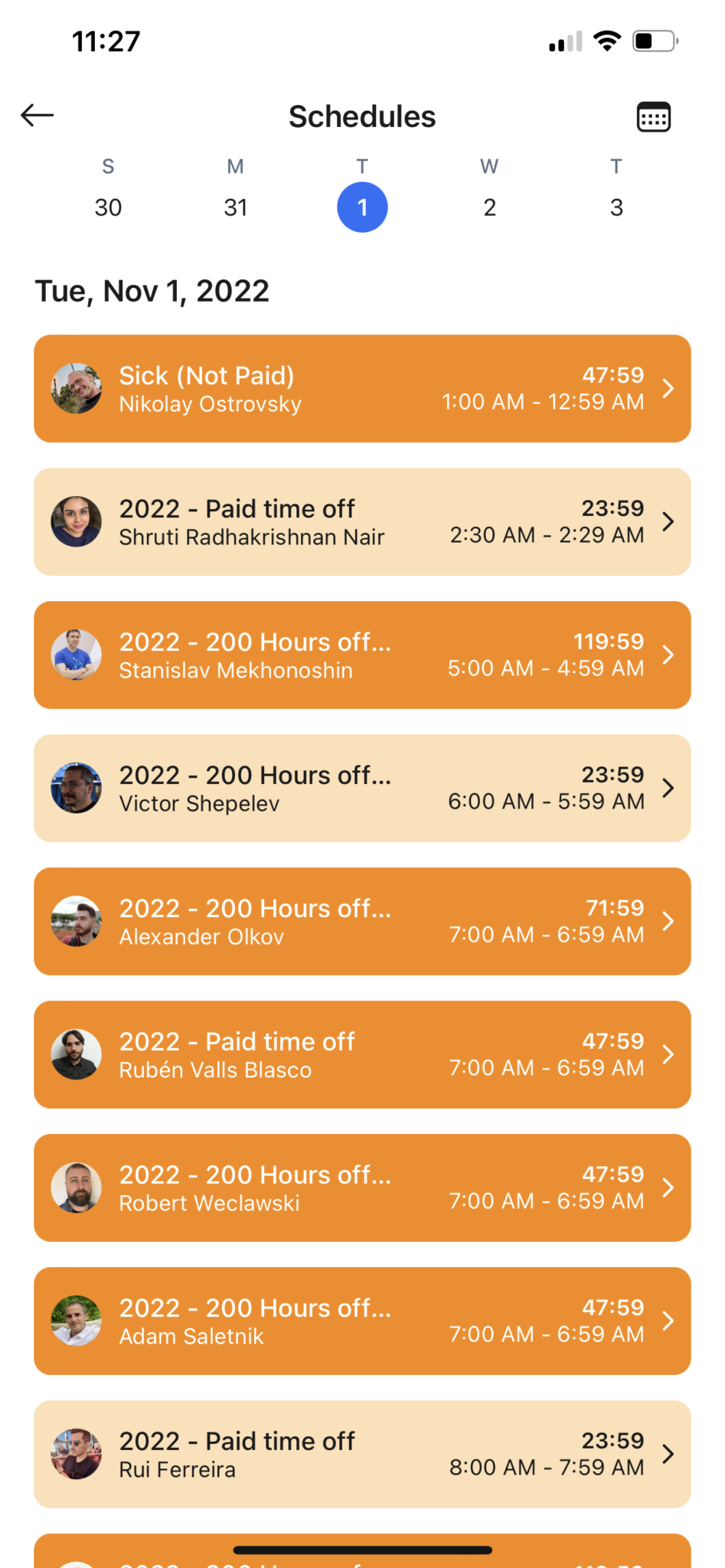 Native Mobile Schedules in the Hubstaff Mobile Apps Hubstaff Support