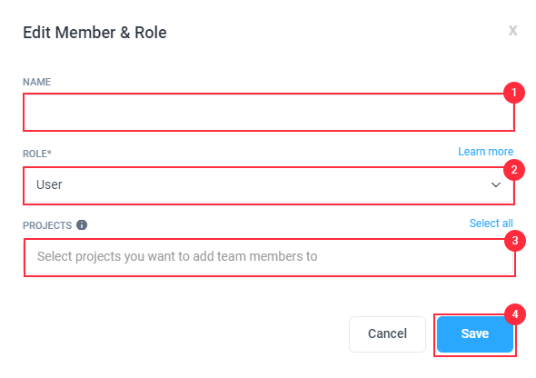 Members and Invite Edit Members Role