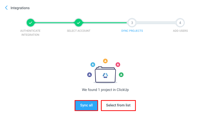 clickup time tracking projects
