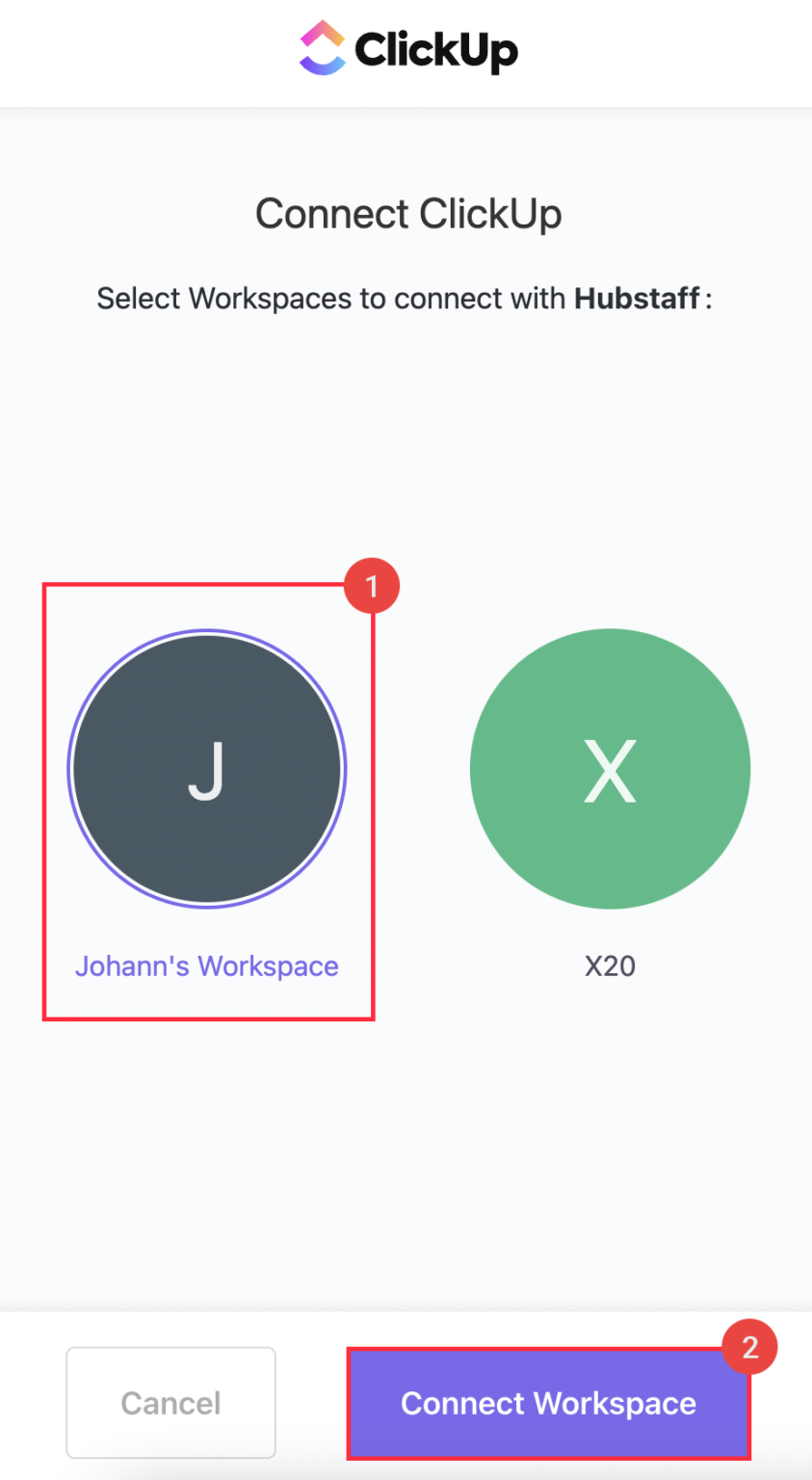ClickUp Integration Time Tracking Setup Hubstaff Support