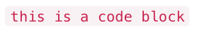 hubstaff code block formatting