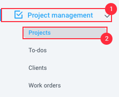 Hubstaff project management projects