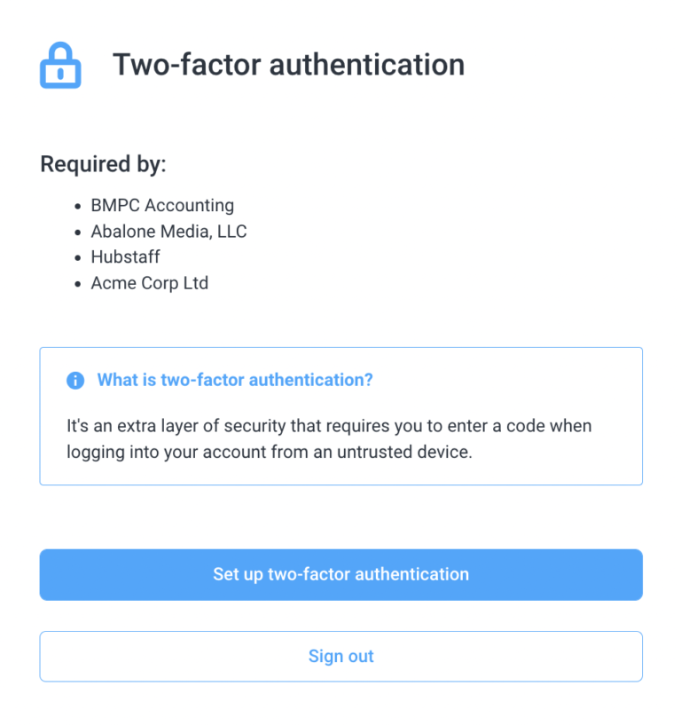 How to reset 2FA Hubstaff Support