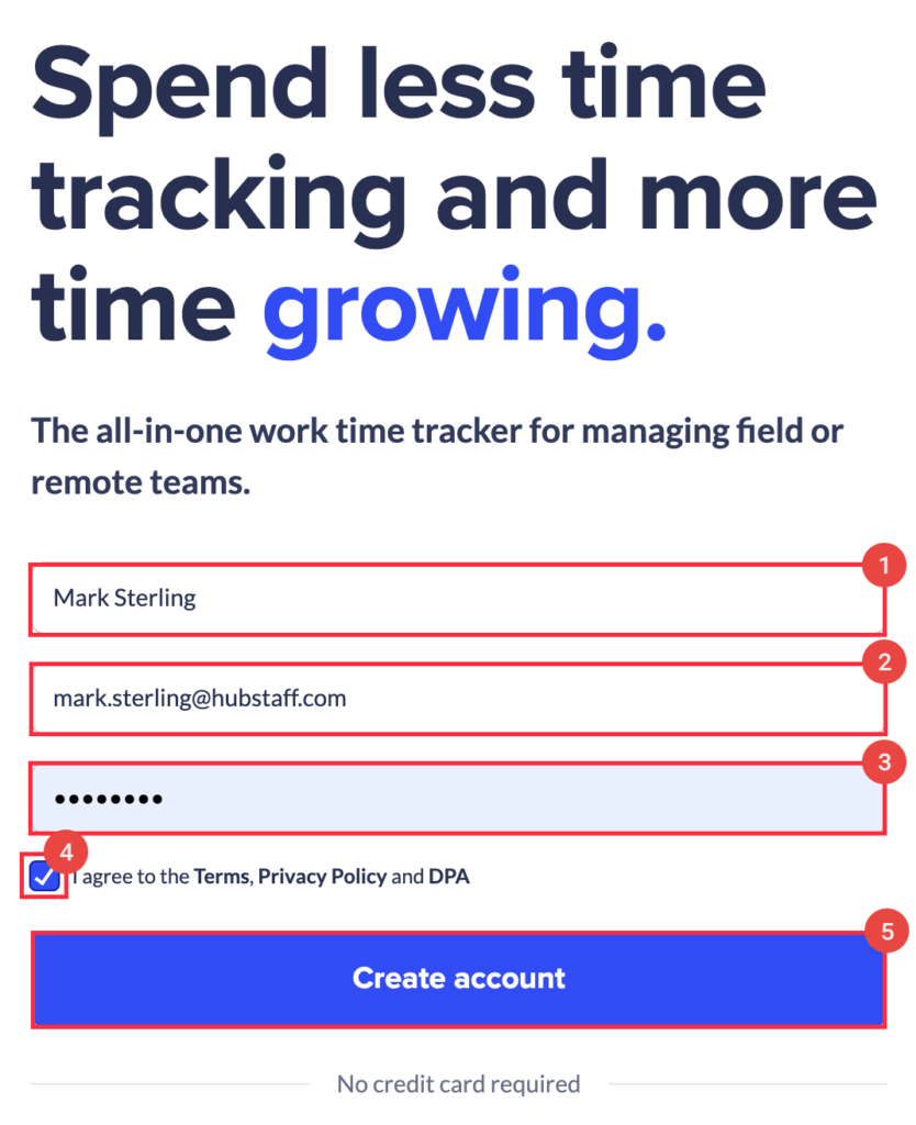 How to sign up for Hubstaff Hubstaff Support