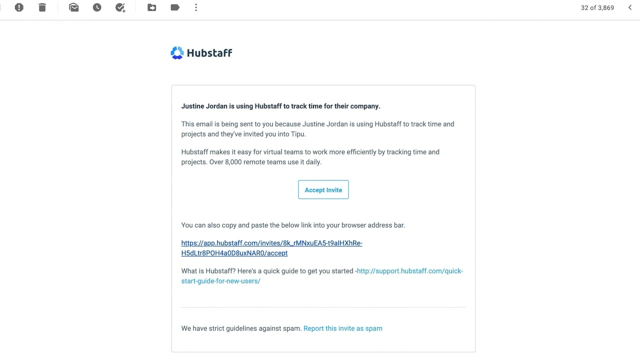 Invite members and start tracking