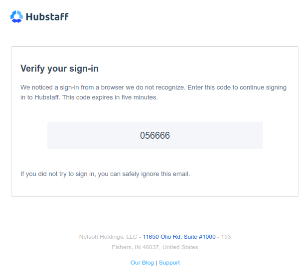 Verify sing-in